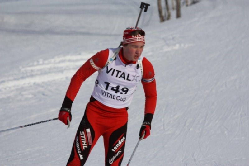 Jarle Midthjell Gjørven i KM sprint Sunnylven. Foto: Nordfjord Team